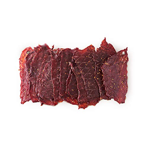 People's Choice Beef Jerky - Classic - Hot & Spicy - Big Slab - Whole Muscle Premium Cuts - Bulk Jerky Package - Thin Sheets - Low Sodium Low Salt High Protein Meat Snack - 15 Count, 1 Bag #TOP2