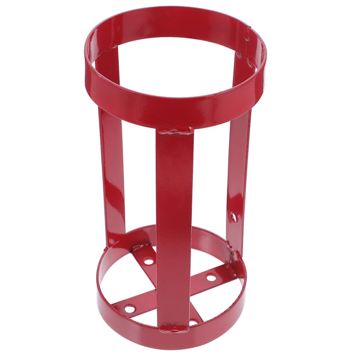 SHINEOFI Soporte para Extintor de Incendios de Acero Rojo, Práctico y Compatible con Mayoría de Tipos, Adecuado para Oficina y Barco