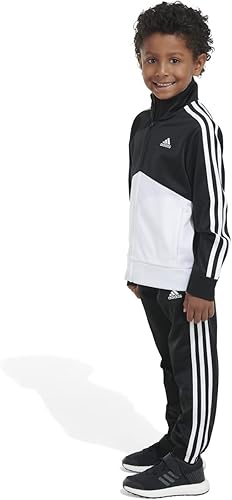 Miniatura 6 de adidas boys 2-piece Color Block Tricot Track Set