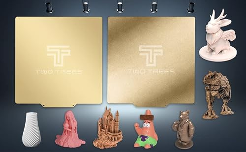 Twotrees Double Side Smooth Textured Pei Sheet 220X220Mm Magnetic Pei Bed Mat For I3 Mega S Anets A8 A6 Robo R2 Magnetic Spring Steel Plate #TOP5