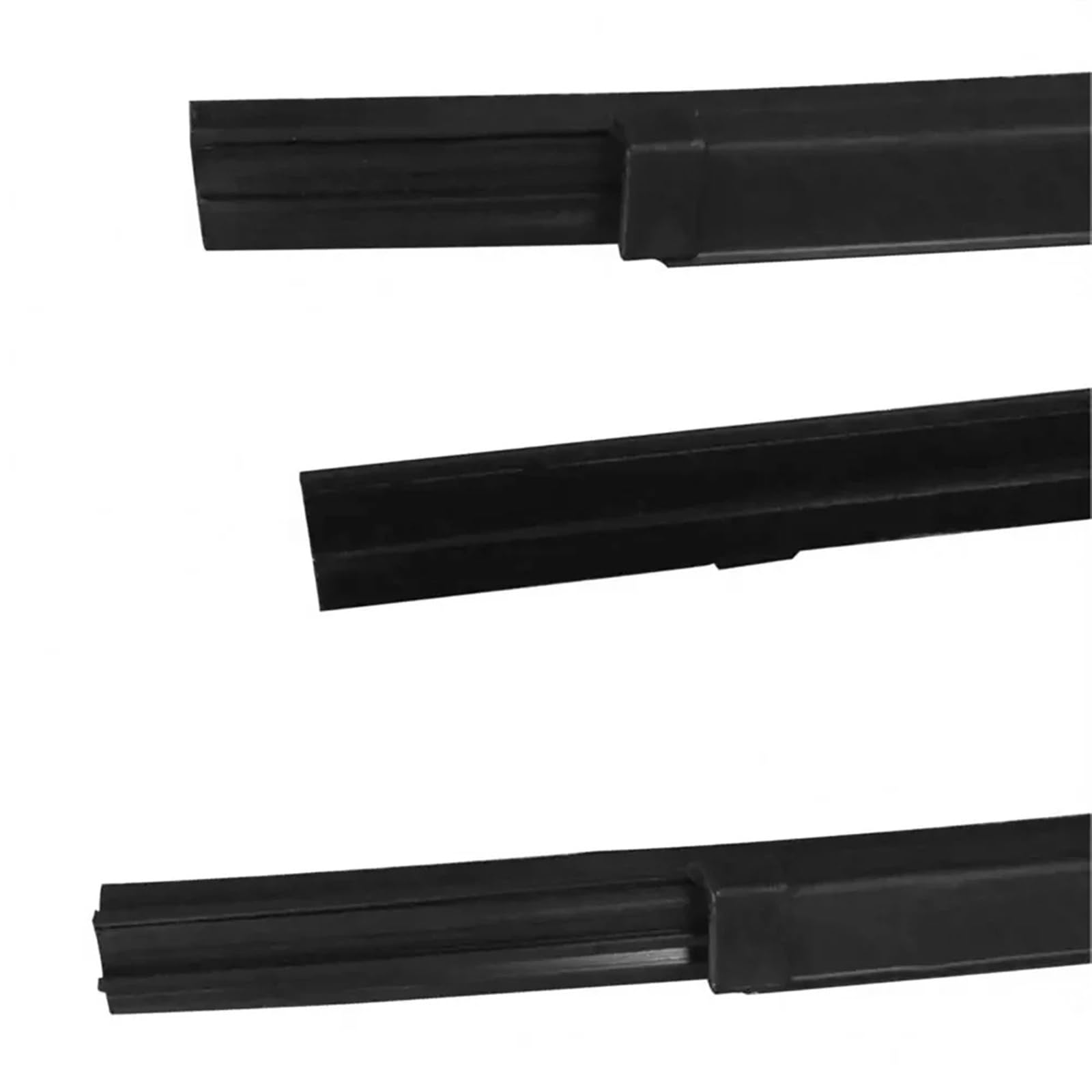 4 szt. gumowa uszczelka do uszczelki okiennej, zewnętrzne listwy boczne drzwi, taśma uszczelniająca do Nissan Frontier i Navara D22 1994-2018 4-drzwiowa kabina załogowa.