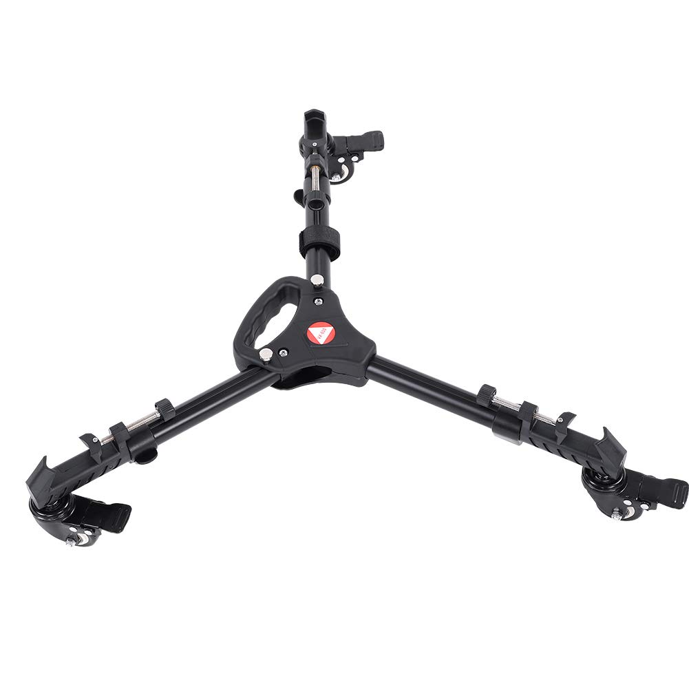 VX-600 Heavy Duty Stativ Dolly Verstellbare Beinhalterungen Kompatibel mit DSLR-Kamera Camcorder