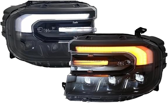 Pair LED Headlights For 2022-2023 2024 Ford Maverick XLT XL Lariat Pickup Headlamps Front Lights Turn Signal DRL Head Lamp