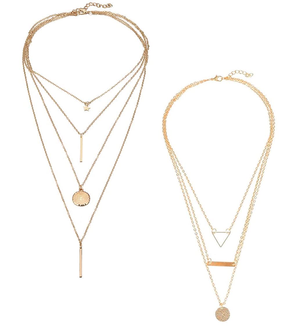 youbella Jewellery Stylish Combo of Two Necklace Chains for Women and Girls-picture-30