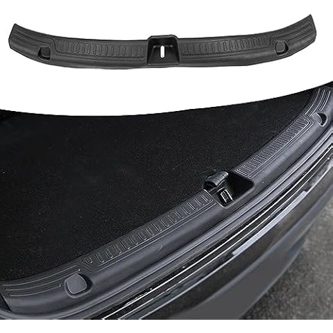 Rear Bumper Protector Guard for Tesla Model Y Accessories 2020 2021 2022 2023,TPE Trunk Door Entry Guards,Trunk Bumper Protector Guard Cover
