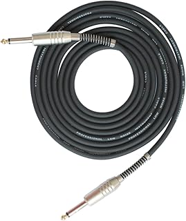 ERINGOGO Amplificador Cabo Estéreo De Guitarra Cabo De Instrumento De Guitarra Macho Para Macho Cabo De Guitarra Cabo De Baixo Cabo De Áudio Estéreo Cabo De Guitarra Elétrica Cabo De