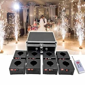 HpLNDas Mini Feuerwerk Basis mit 8 Empfängern