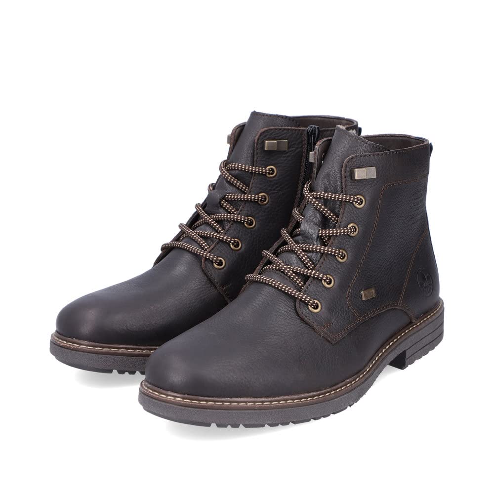 Rieker Męskie buty sznurowane 33121, męskie botki, wodoodporne, RiekerTEX