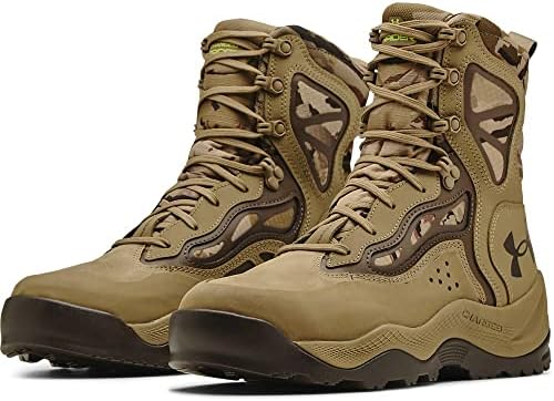 Under Armour Men's Charged Raider WP Hiking Boot, Ridge Reaper Camo Barren (900)/Bayou, 8.5 | Image 4