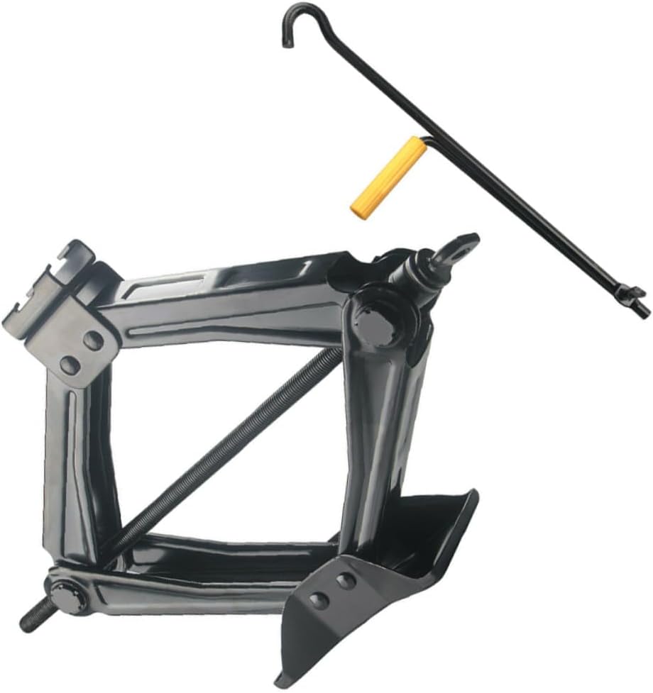 Ipetboom 5 Ton Scissor Jack Hand Cranking Auto Car Tire Repair Jack Vehicle Lift Tool for SUV and Sedan Maintenance Random Color