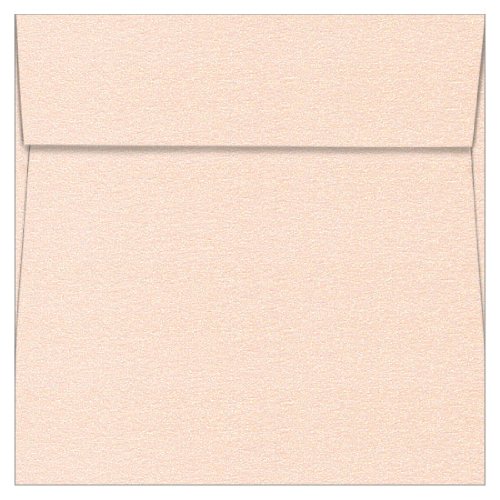 Nude Square Envelopes - 5 1/2 x 5 1/2 Curious Metallics 80T, 25 Pack