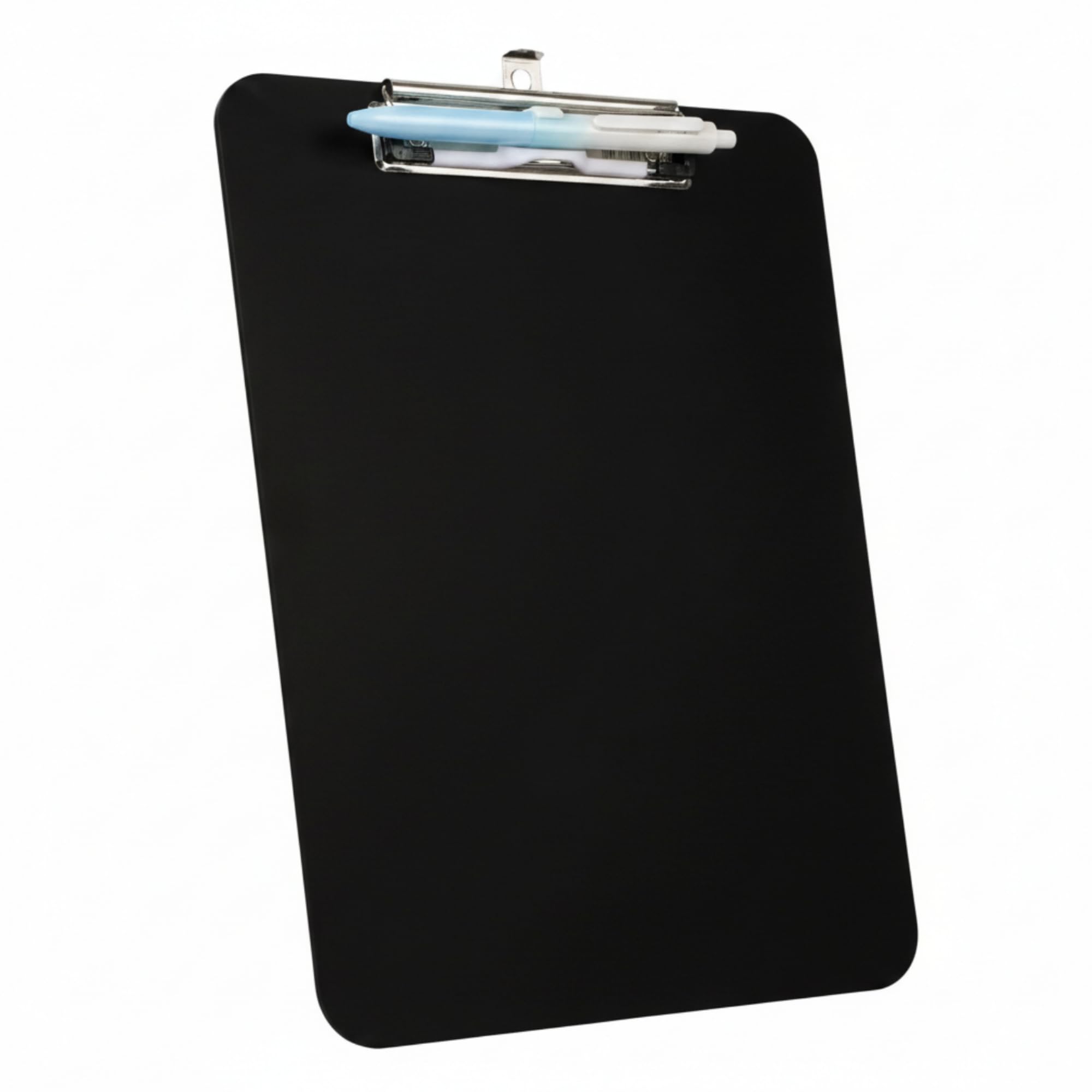 TFDLCG zm Clipboard with Pen Holder,Nursing Clipboard A4 Standard Letter Size,Plastic Clip Boards 8.5x11 Heavy Duty,Hanging Clipboards for Women Kids Students School Office Home,Black โ image 1