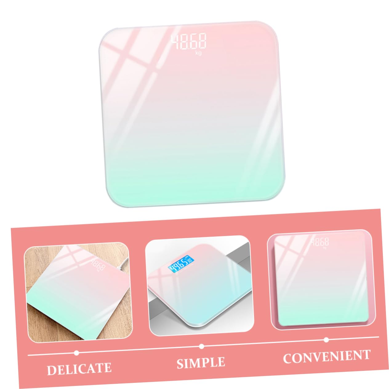 Yardwe Digital Scale Newborn Scale for Boy Girl LCD Display Accurate Weight Tracking