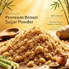 10.5oz Dark Brown Sugar - Granulated Brown Sugar Traditional Cane Sugar for Baking & Beverages (300g)