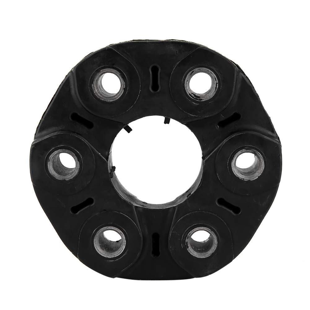 KIMISS 6 holes Drive Shaft Flex Disc Joint,Rubber + Aluminum Alloy Drive Shaft Disc for 528i 525i 530i 2004-2007
