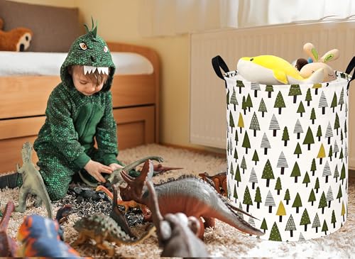 Image of Round Laundry Basket Storage Bins Nursery Hamper Gift Baskets for Home,Office,Home Decor