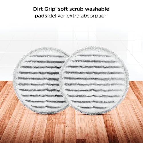 Shark Steam & Scrub Steam Mop, All-in-One Hard Floor Cleaner, Grey, S8001 - image 8