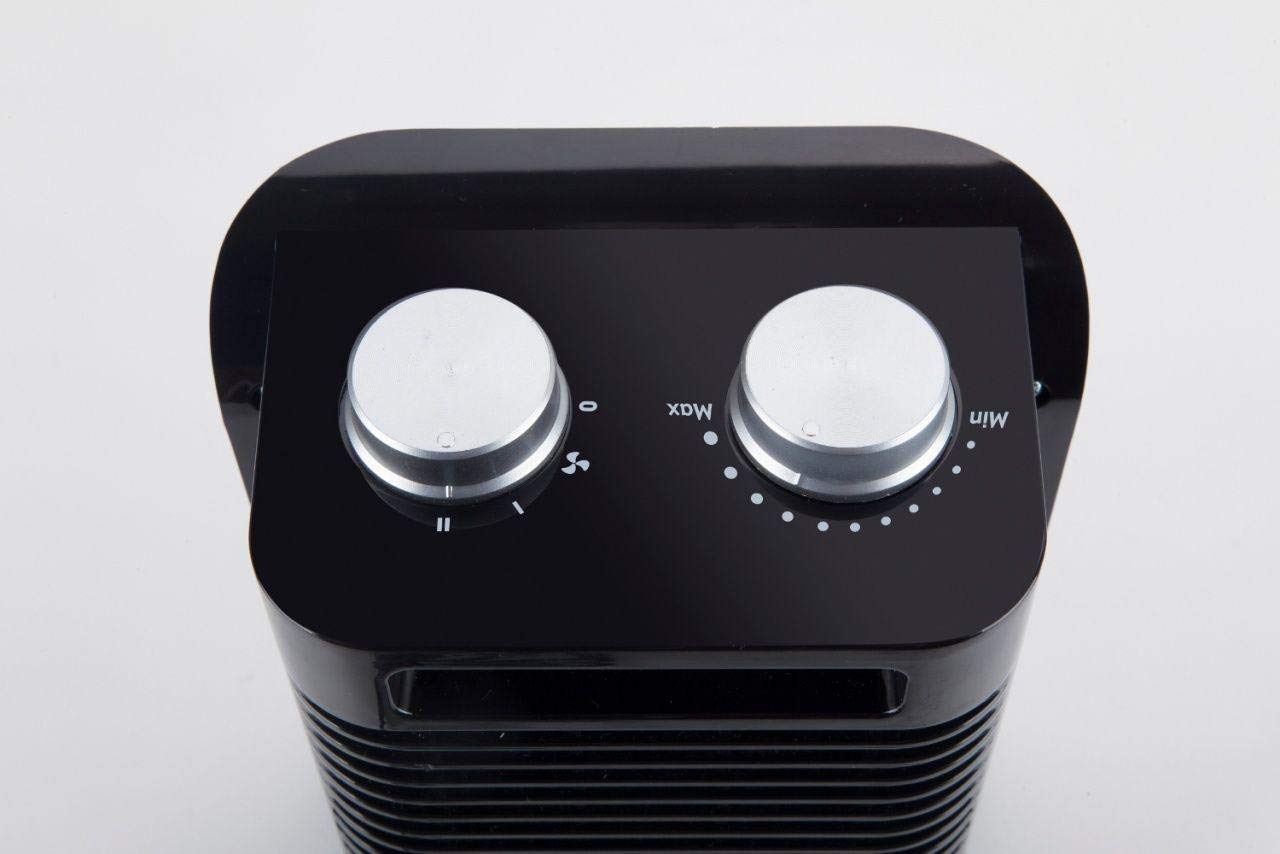 Jata TC92 Calefactor, 1500 W, Negro y Bronce