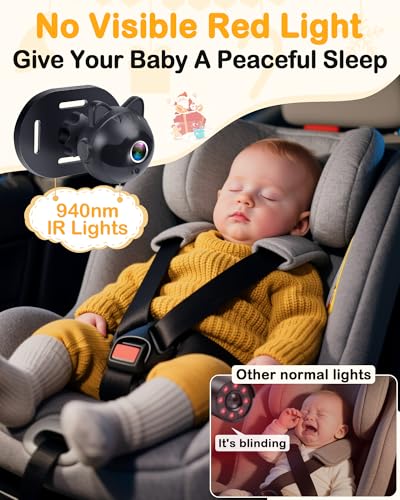 Thybro 1080P Dual Baby Car Camera
