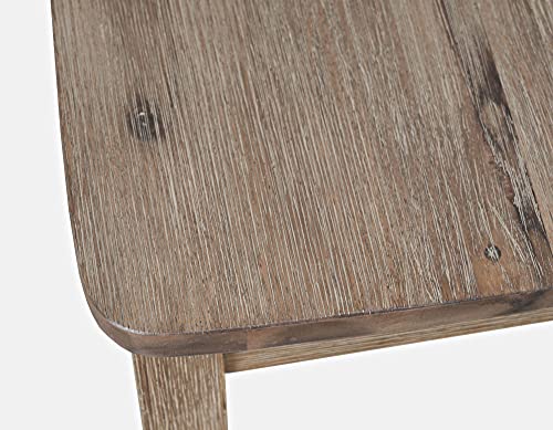 Set de 2 Butacos Jofran de Madera de Acacia con Respaldo en X, Altura de Barra, Color Brushed Bisque miniatura 5