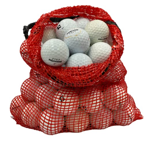 Golf Ball Planet 72 Used Golf Balls For Bridgestone In Mesh Bag 3A/2A Condition #TOP2