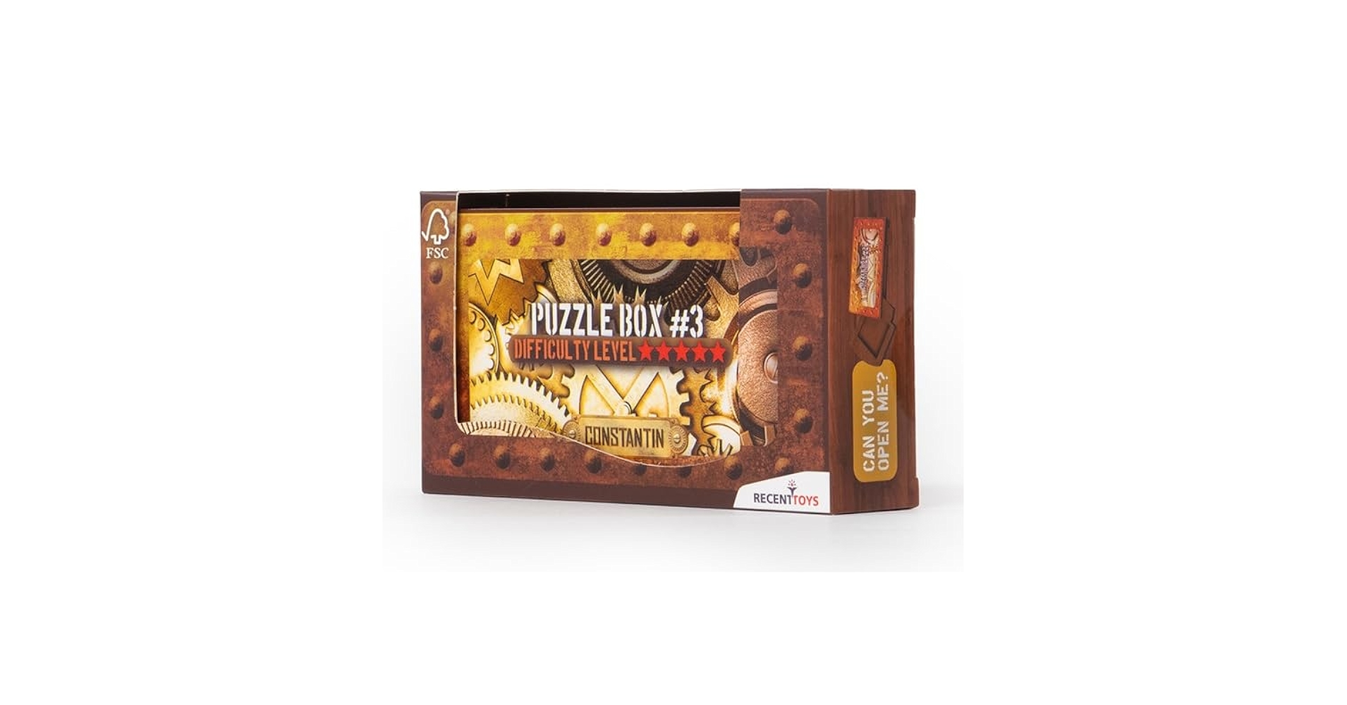 Amazon.com: Recent Toys Constantin Puzzle Box #3 - Find The
