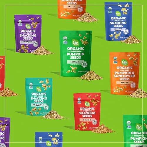 Image of Go Raw , Sprouted Pumpkin and Sunflower Seed Mix| Keto | Vegan | Gluten Free Snacks | Organic | Superfood (Packaging May Vary), 14 oz(Single) (71450-64157), .0 Oz, Unsalted Mix 1 Pound 16.0 Ounce
