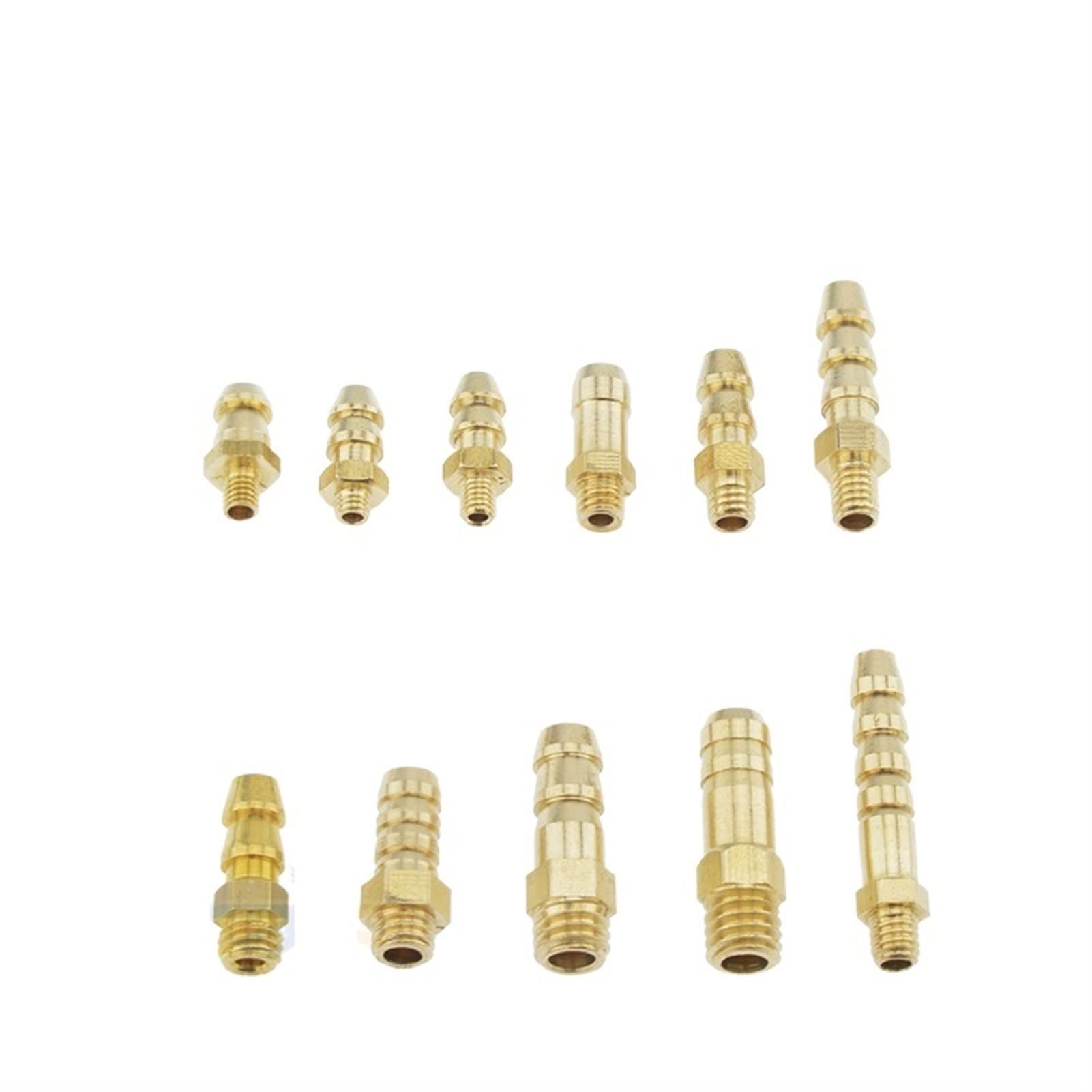 DingMotuo Rc Boat Brass Water Cooling Faucet M3/M4/M5/M6 Thread Water Nipples Fuel Nozzles for Methanol Gasoline Boat 2pcs (Size : M4xL26mm)