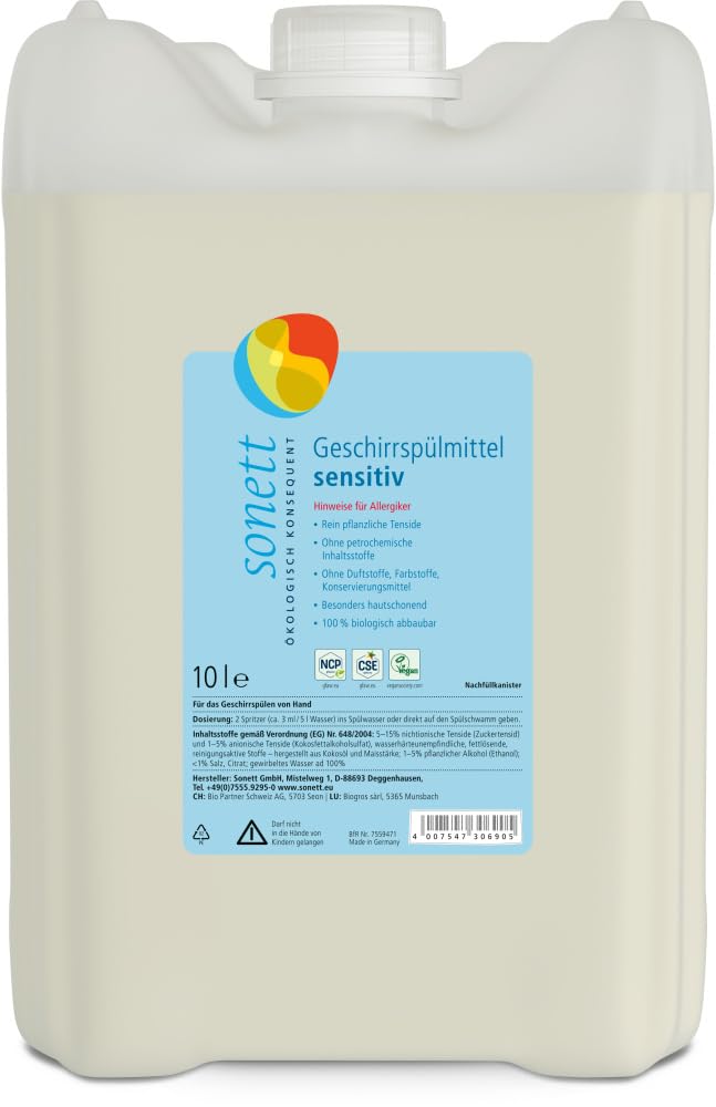 Geschirrspülmittel sensitiv