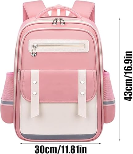 Mochila escolar infantil resistente à água grande capacidade e moderna, para crianças menino e menin