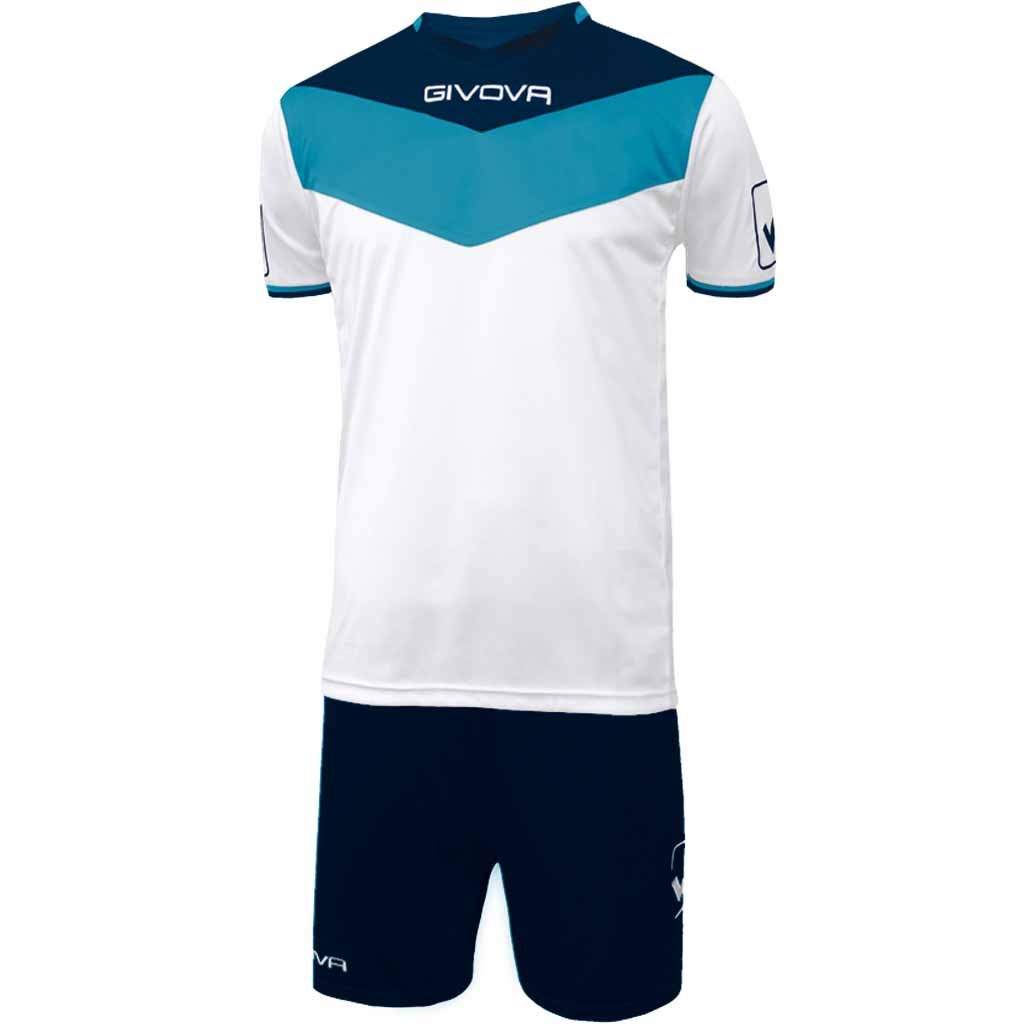 Givova Unisex Blau/Himmlisch Kit Spielfeld, L