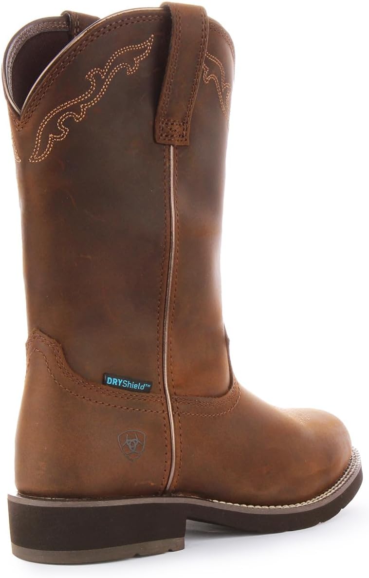 ARIAT womens Delilah Round Toe Waterproof Western BootWestern Boot