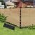 Sand 6FT X 50FT Outdoor Privacy Screen Fence & Mesh Shade Net Cover, Ideal for Garden and Backyard - Enhances Privacy for Fencing & Chain Link, Perfect for Patio Privacy Wall, Slats?Freestanding