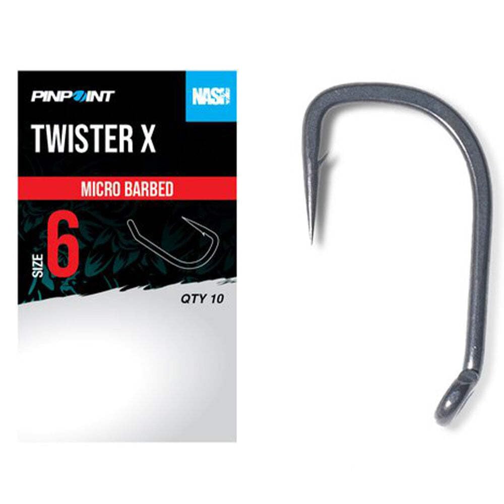 NASH Twister X Micro Barbed (Size 6)