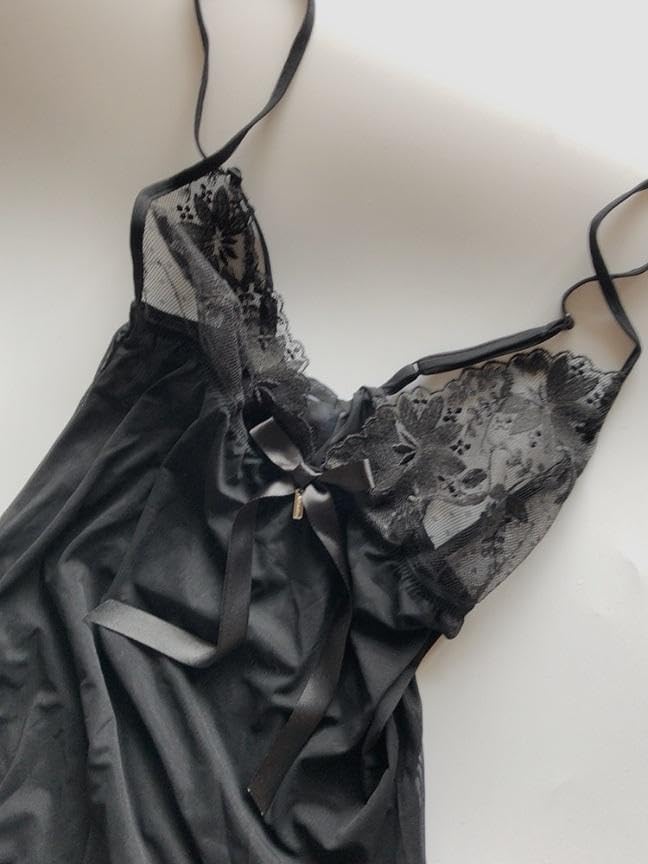 S☆Christiesクリスティーズ ブラック ベビードール スリップイタリア製