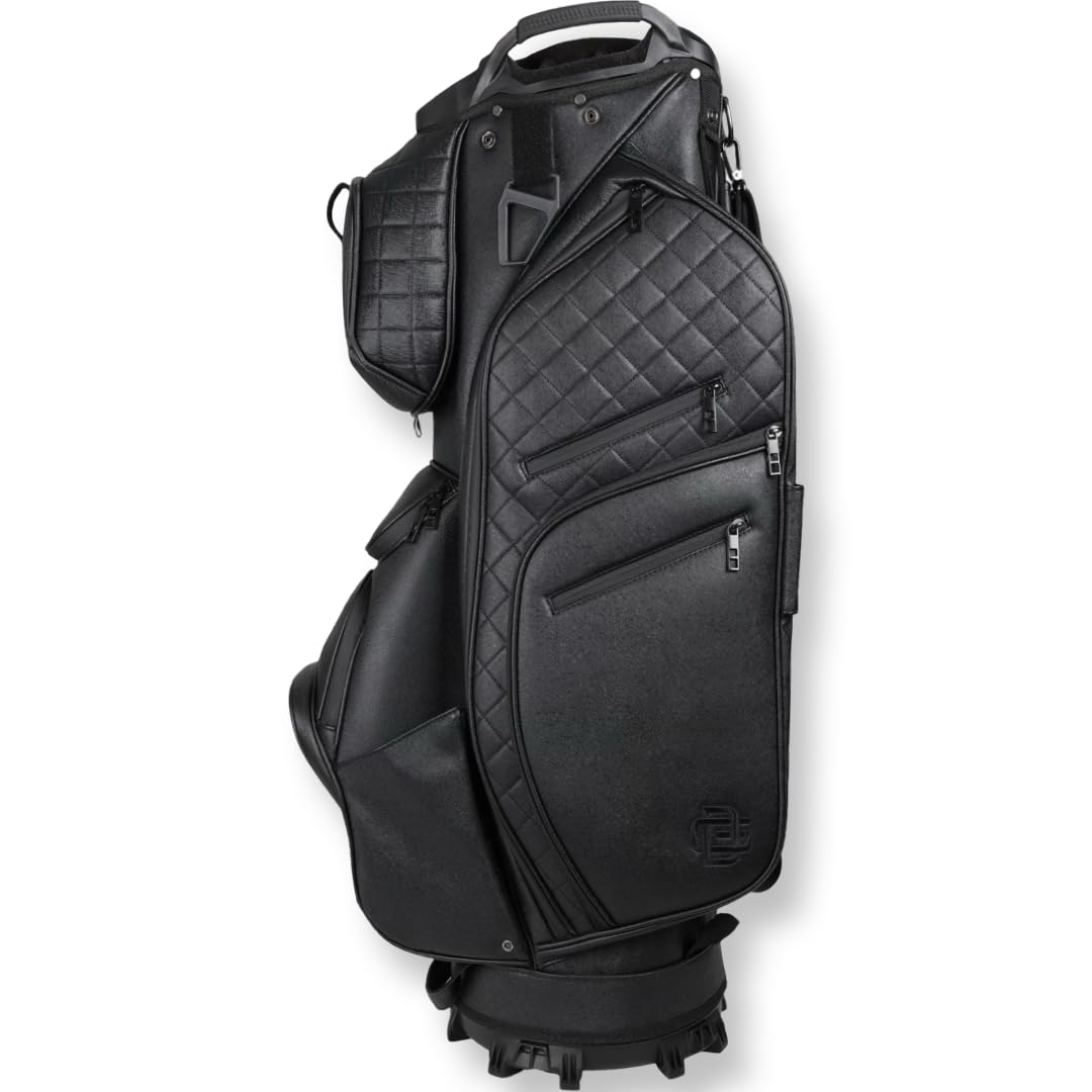 バッグ NVG Leather Handle NYC Golf Cart Bag Signature Synthetic Leather Cart Bag