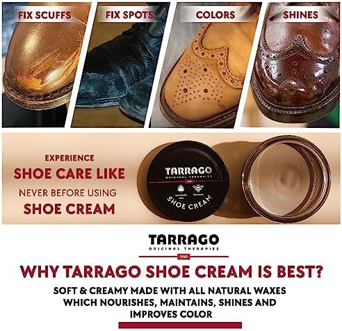 Tarrago Shoe Cream Jar 50Ml. Black #18 - 5