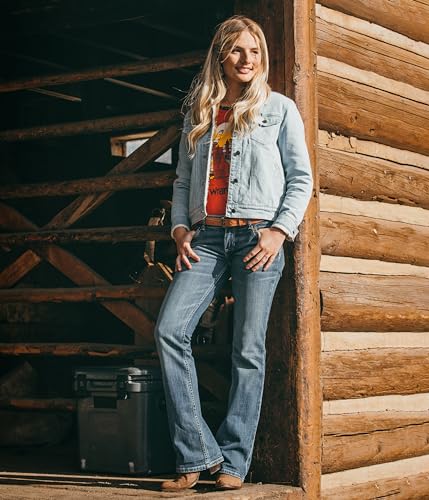 Image of Wrangler Ladies Retro Sadie Boot Cut Jeans