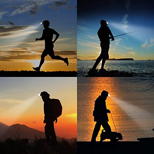 Ultra Bright Mini Hands Free Cree Led Clip On Cap Light - Rechargeable Waterproof Hat Light Flashlight Headlamp For Fishing Camping Hand Work Baseball Caps #TOP2