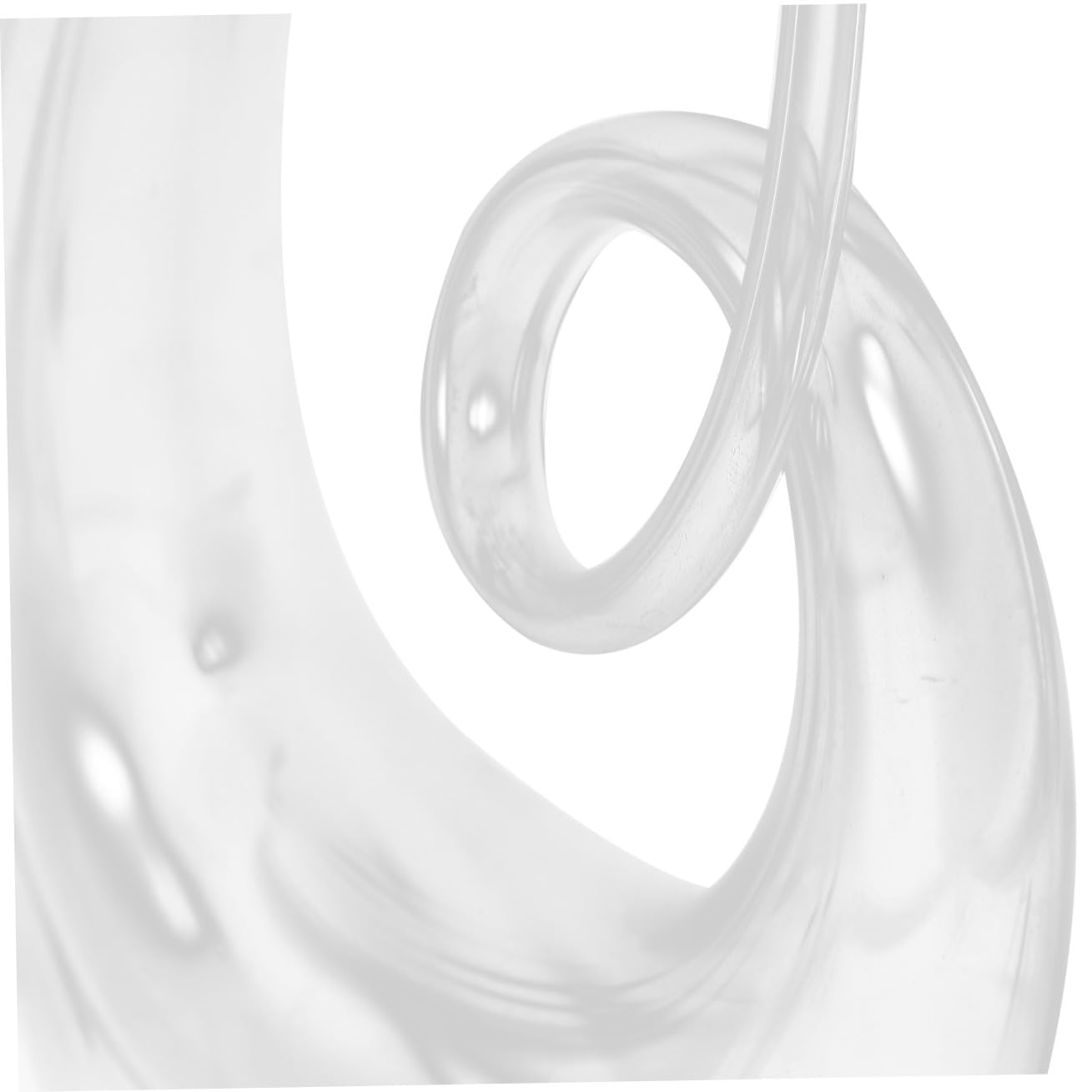 FOMIYES Decantador Diseño Creativo y Elegante de Botella Cónica de Vidrio Transparente de 1300ml Fondo Plano para Mejorar el Sabor y Aroma del Vino en Negocios