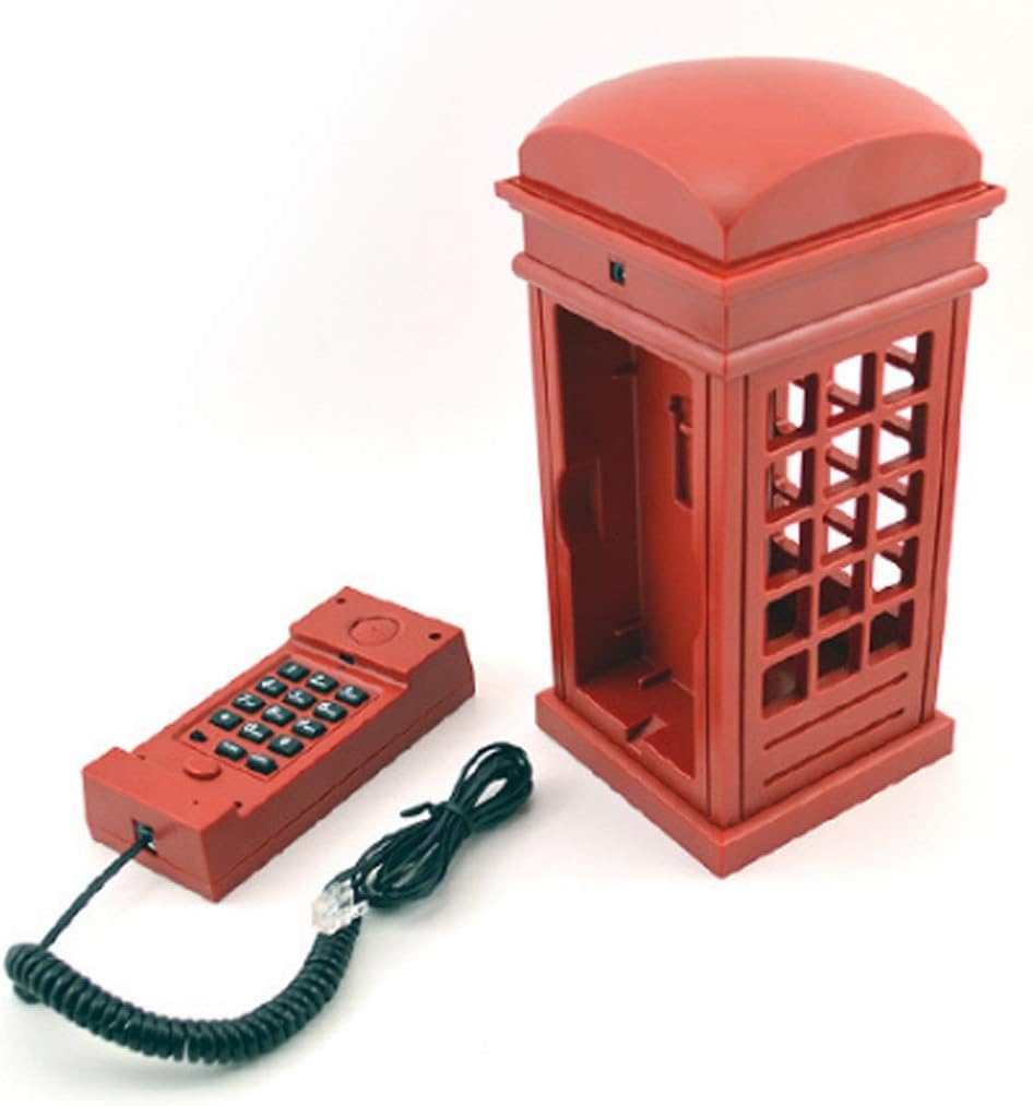 Phones - Retro Novelty Telephone - Mini Caller ID Telephone, Wall-Mounted Telephone Fixed Telephone Home Office landline Telephone Home Decoration