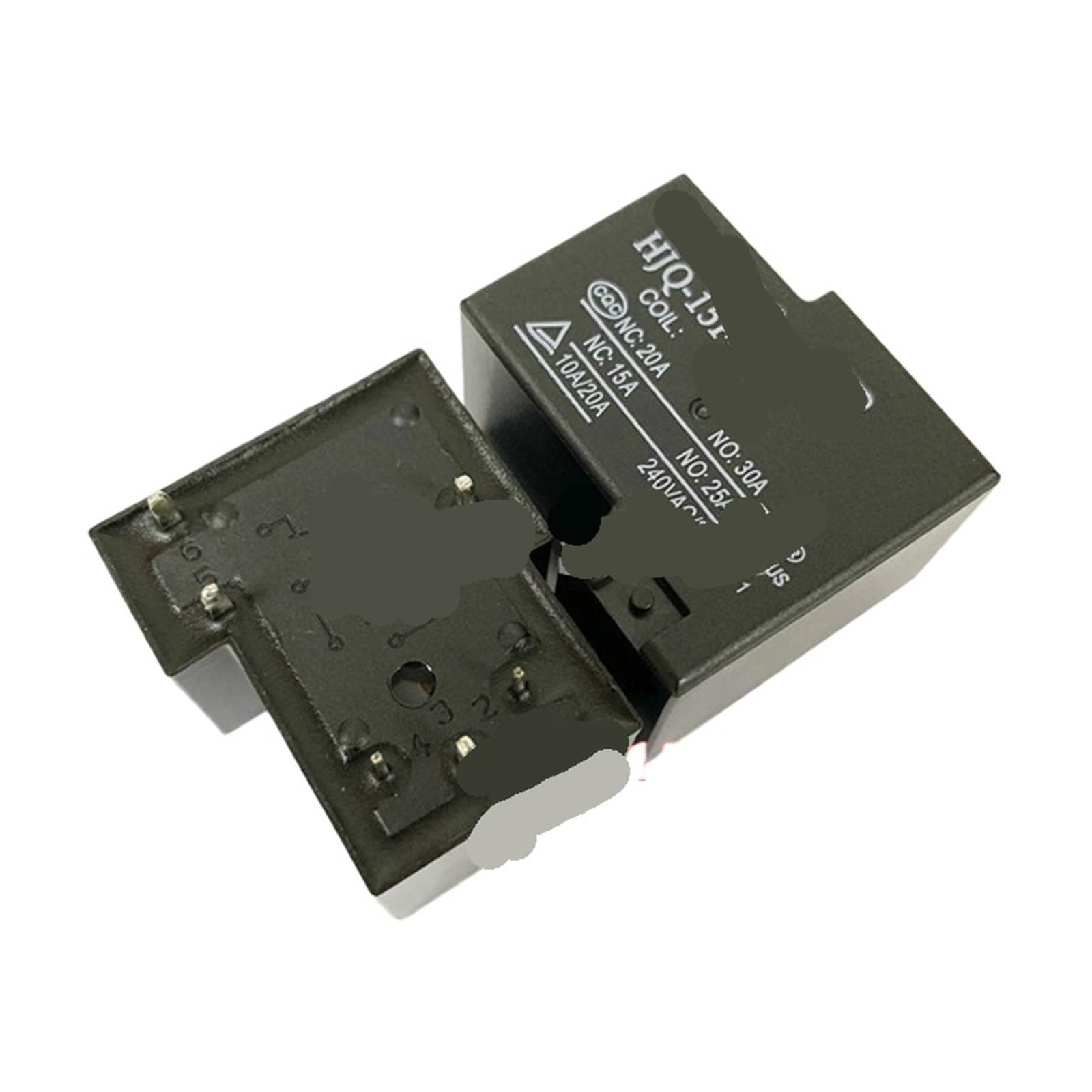 Relais 12V 30A HJQ-15F-SZ commutateur haute puissance 250 CA 6 broches