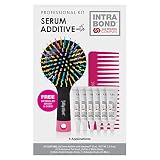 Punky Kit profesional de aditivo de suero con complejo de reparación de cabello Intrabond, con cepillo desenredante y peine gratis, 6 aplicaciones