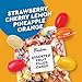 Arcor Fruit Filled Hard Candy - Assorted 2 Pounds Bulk Bag (Approx. 150 Pieces), Bon Bons Fruitfuls candy, Individually Wrapped Hard Candy. Pineapple, Orange, Cherry, Strawberry amd Lemon Flavors