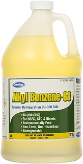 ComStar Alkylbenzene Oil, 68/300 SUS, Recommended for A/C & Refrigeration, Excellent Miscibility & Thermal Stability, Compatible with HCFC & CFC Blends, 1 Gallon (45-016)