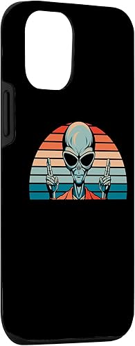 Miniatura 3 de iPhone 1212 Pro Retro Extraterrestrial Ufo - Saucer Paranormal Vintage Alien Case