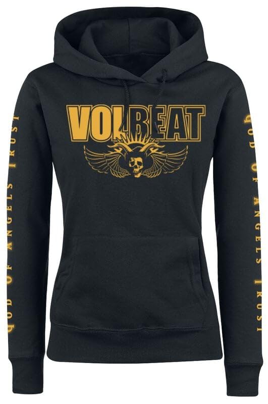 Volbeat God of Angels Trust Frauen Kapuzenpullover schwarz Band-Merch, Bands