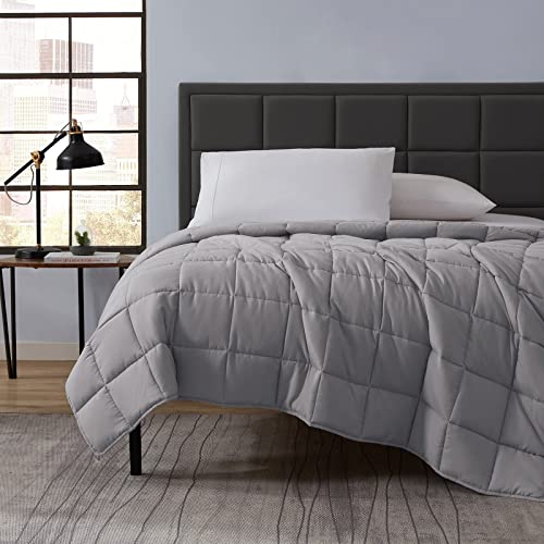 L'AGRATY Weighted Blanket Kids- 40"x60" 7lbs Cooling Breathable Heavy Blanket Microfiber Material with Glass Beads All-Season Summer Fall Winter Soft Thick Comfort