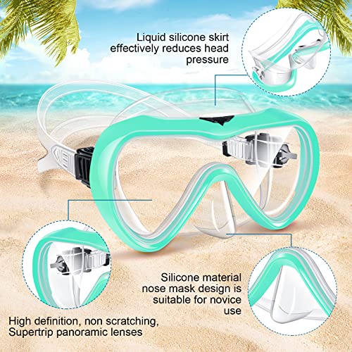 Supertrip Adult Swim Goggles 2 Pack con Cubierta para Nariz para Hombre Mujer Jóvenes miniatura 4
