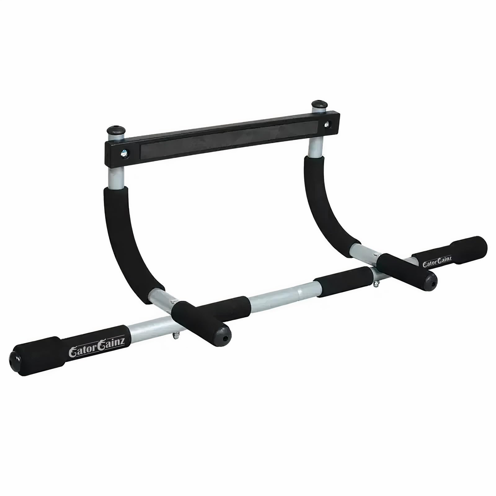 Pull Up Bar | Multi-Grip Bar for Doorway | Indoor Chin-Up Bar Fitness Trainer for Home Gym Portable | Thick Steel Max Limit 440 lbs | Upper Body Strength Fitness Workout Bar